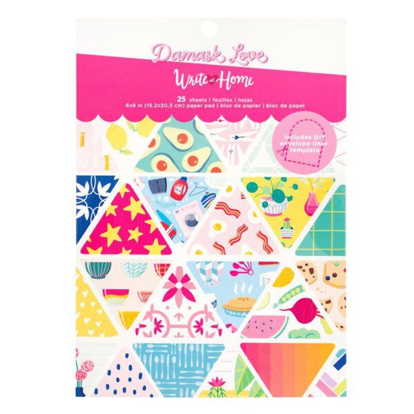 Bloc de Papel Decorativo 6"x8" - Write at Home