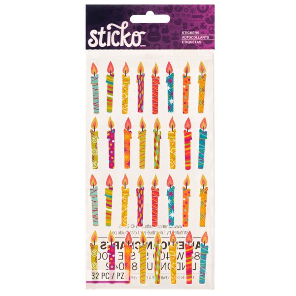 Stickers - Velas de Cumpleaños - Imagen 2