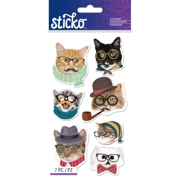 Stickers - Gatitos Hipster