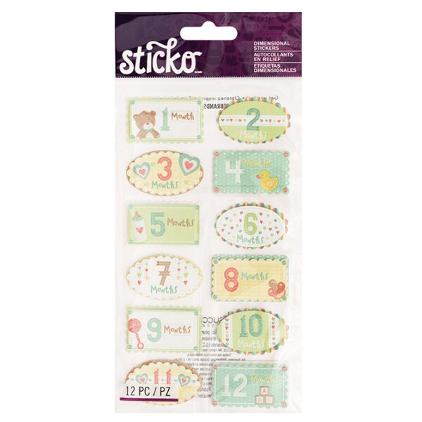 Stickers - Bebé Primer Año