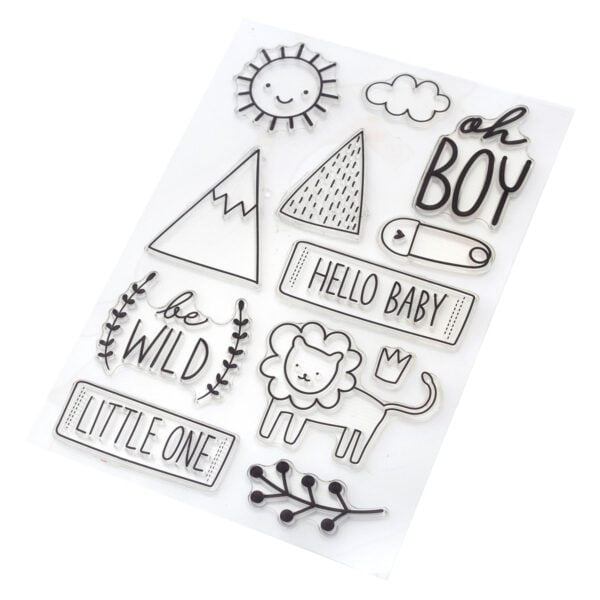 Clear Stamps - Peek-a-boo you Boy - Imagen 3