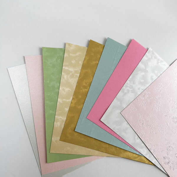 Pack Cartulina Texturada (Colores Pastel) - Imagen 2